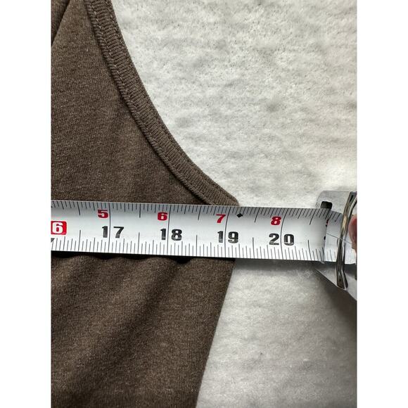 Laura Hlavac Ruffle Duster Sweater Cardigan Vest Long Line S Steampunk Resort - Picture 5 of 9